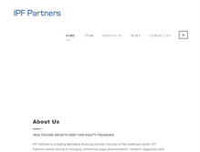 Tablet Screenshot of ipfpartners.com